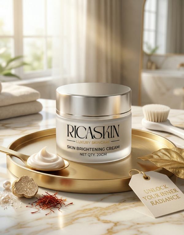 RICASKIN Luxury Skin Brightening Cream – For a Radiant, Even-Toned Glow (20g)