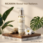 RICASKIN Skin Brightening Facewash – Deep Clean & Glow Cleanser with Niacinamide & Salicylic Acid (100ml)